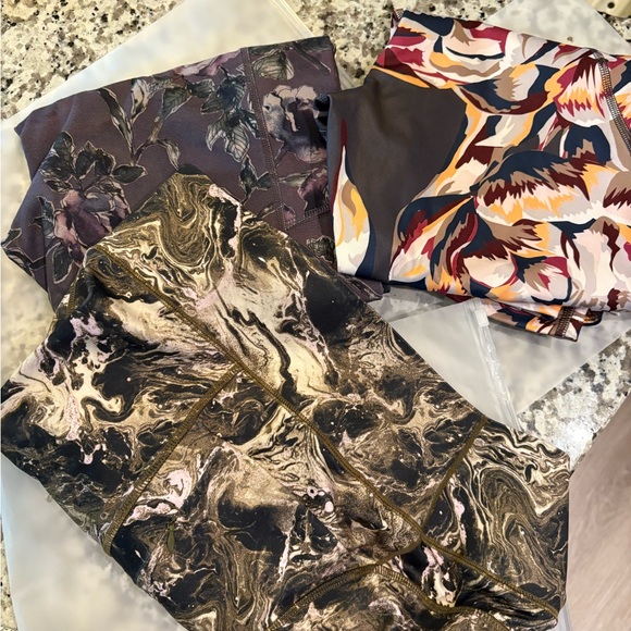 FLX/RBX/Nanette Other - BUNDLE of Leggings. Floral and Abstract Women's Apparel Set